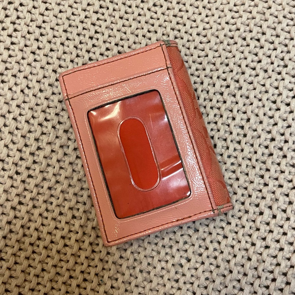 ✰ monogrammed pink coach wallet ✰ - Picture 2 of 5